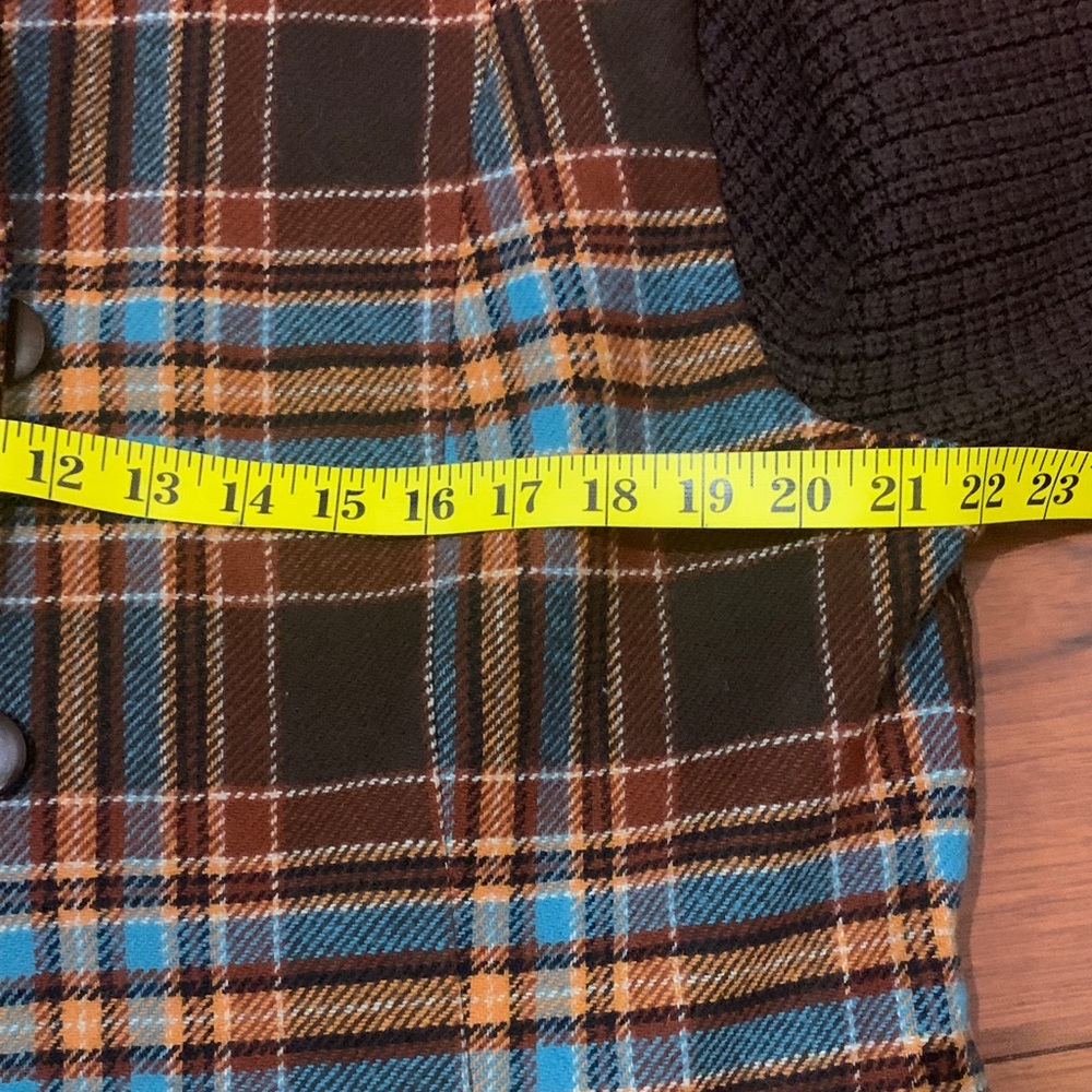 Pendleton Multicolor Plaid Jacket with Dark Sleev… - image 5